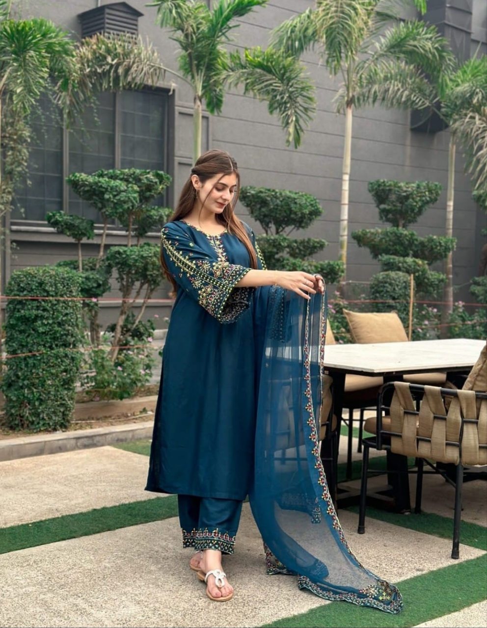 Adab article lawn 3 peice
