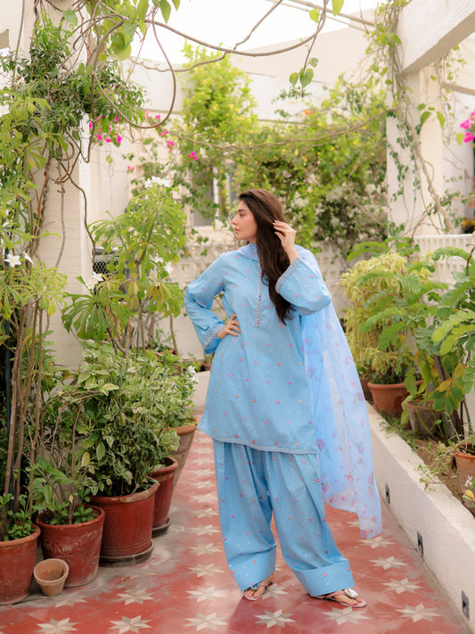 Sky dream 3pc dress