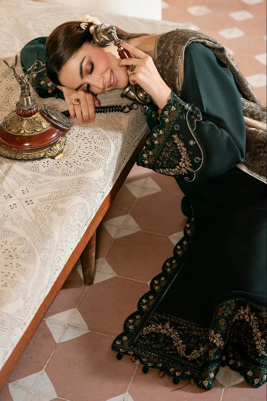 Manat embroidery 3pc