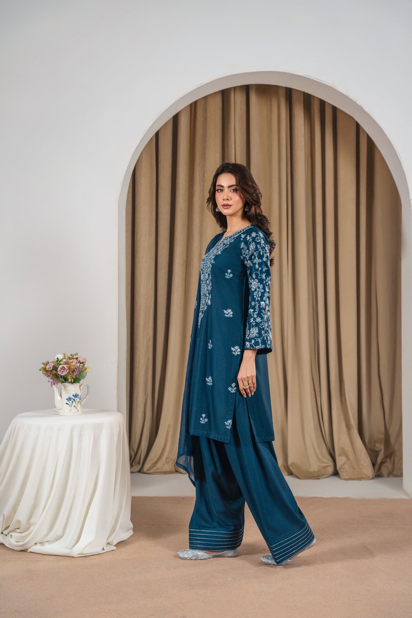 FARI EMBROIDERED 3PC (FARSHI)*