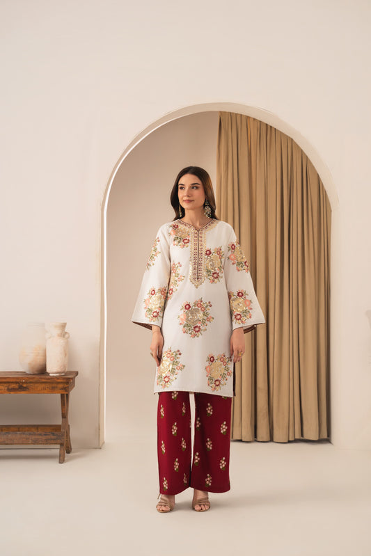 *ALAYA EMBROIDERED 2PC*