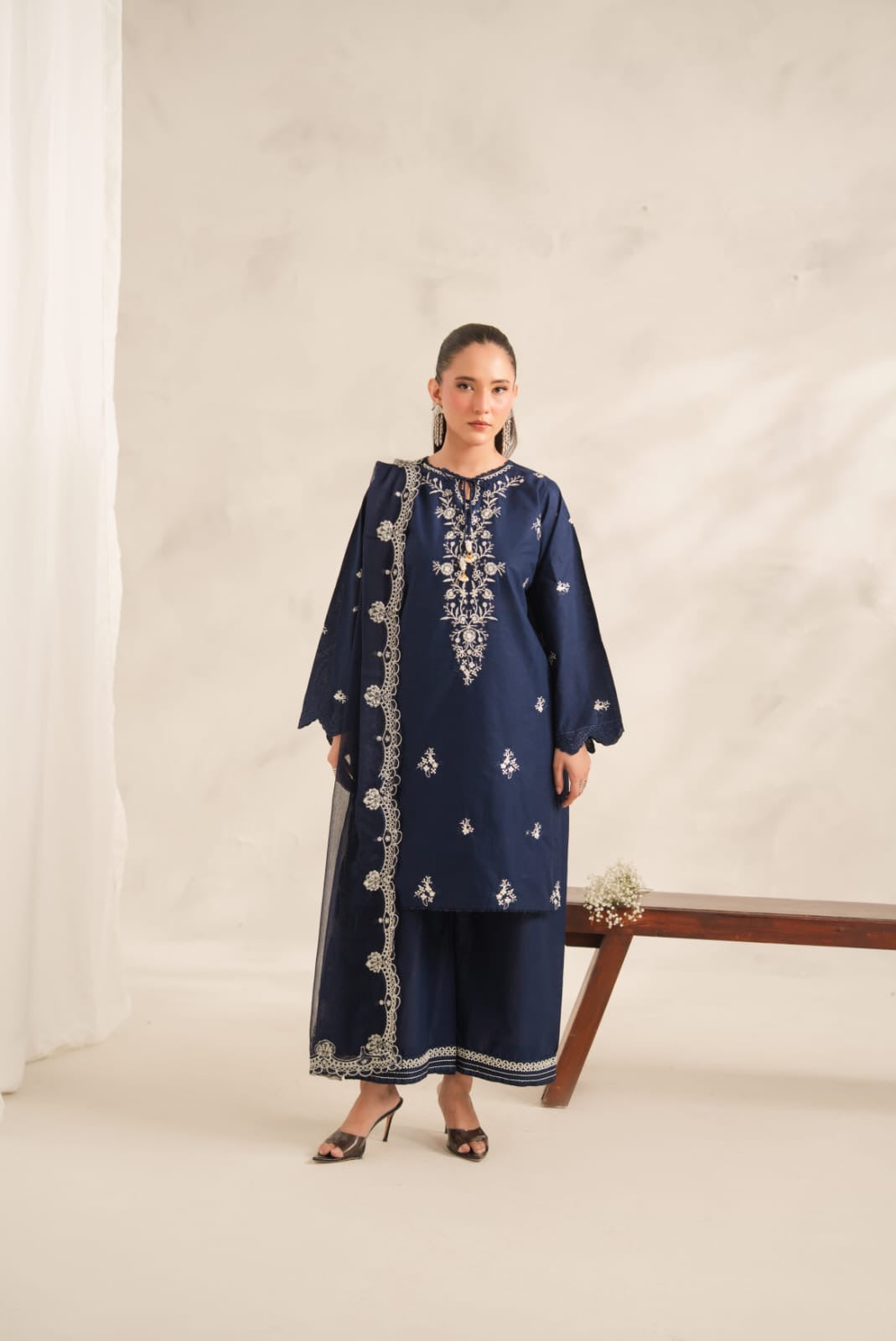 Gul-E-Jan embroidery 3pc