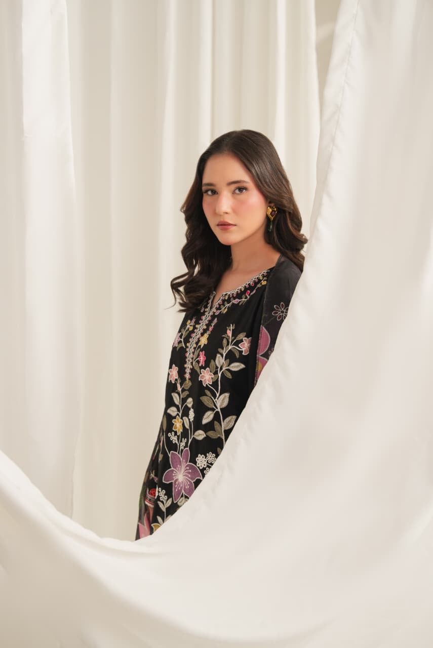 Ishq Embroided 3pc dress