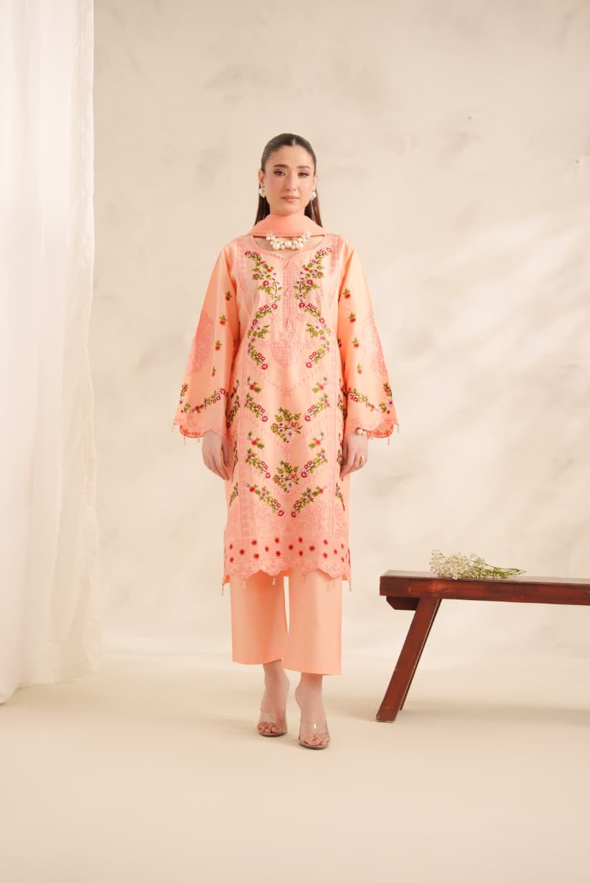 Ruby embroided 3pc