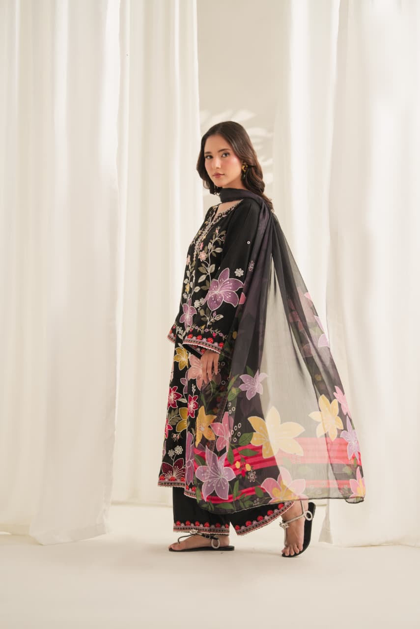 Ishq Embroided 3pc dress