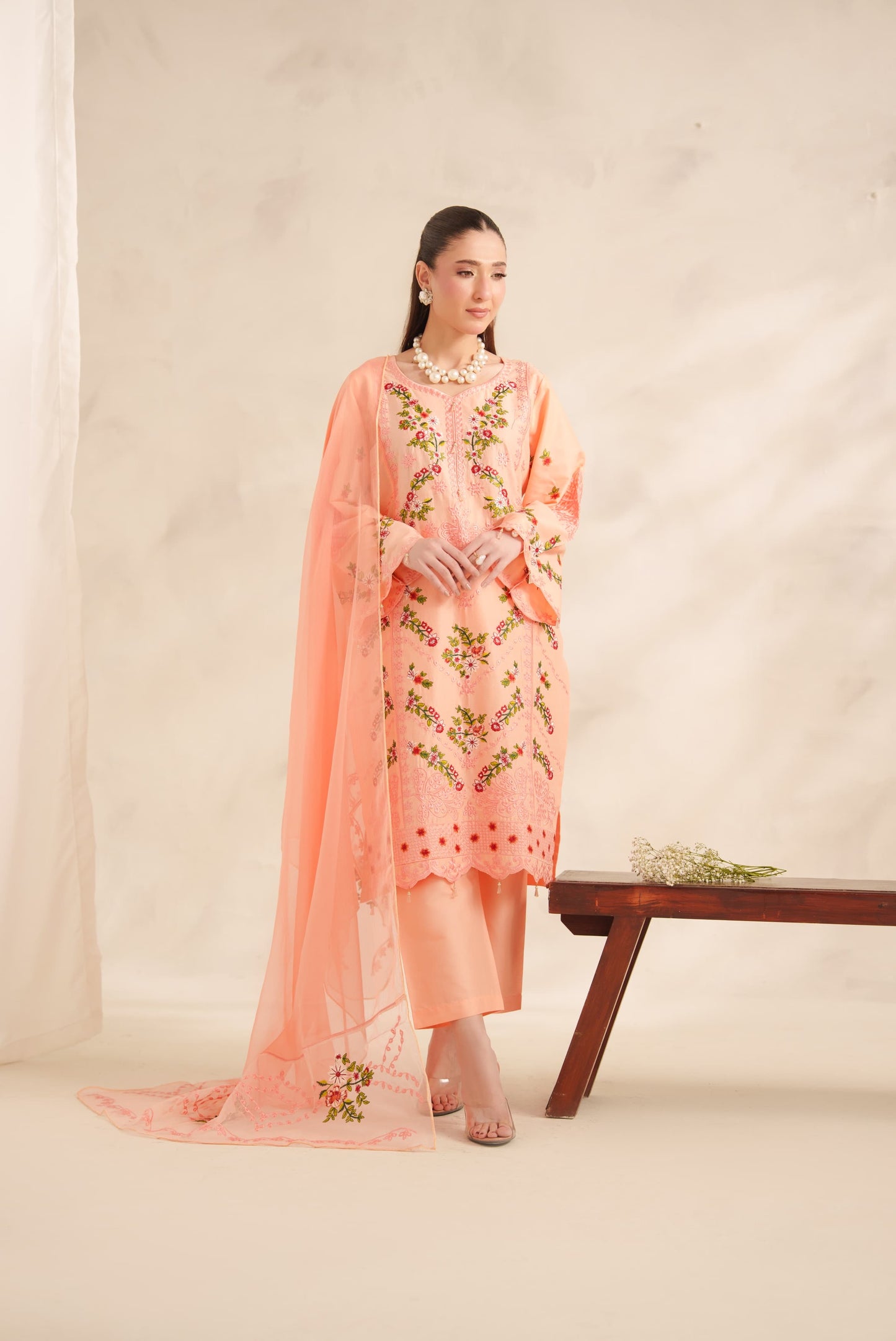 Ruby embroided 3pc