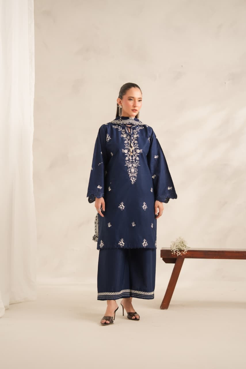 Gul-E-Jan embroidery 3pc