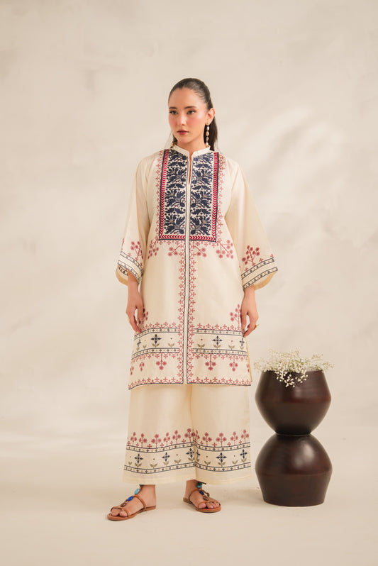 DILRUBA EMBROIDERY 2PC