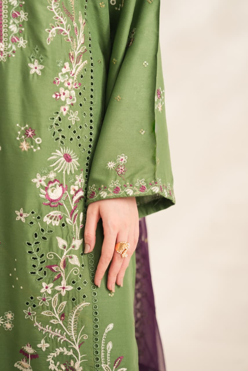 Shehnai embroidered 3pc