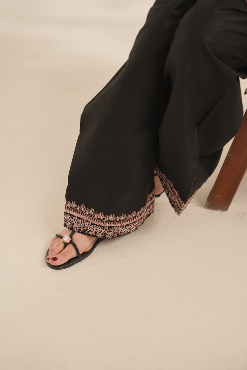 Zebra embroidery 3pc