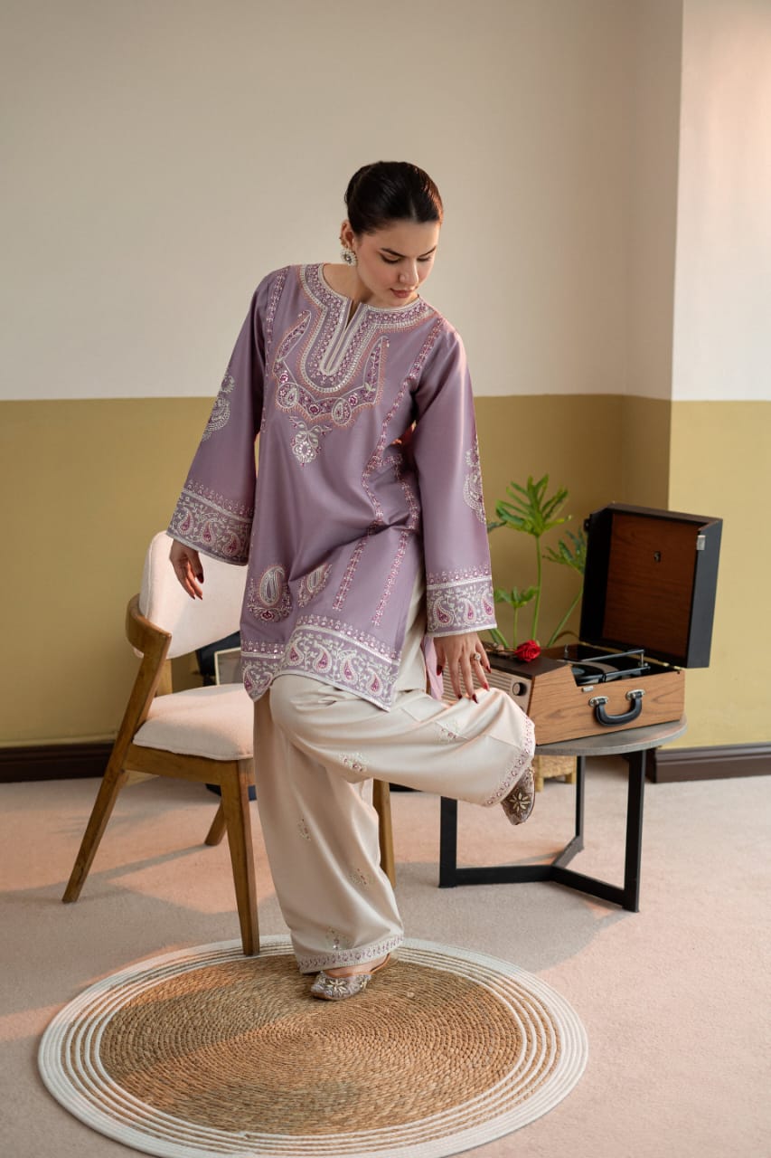 Zahra embroidered 2pc