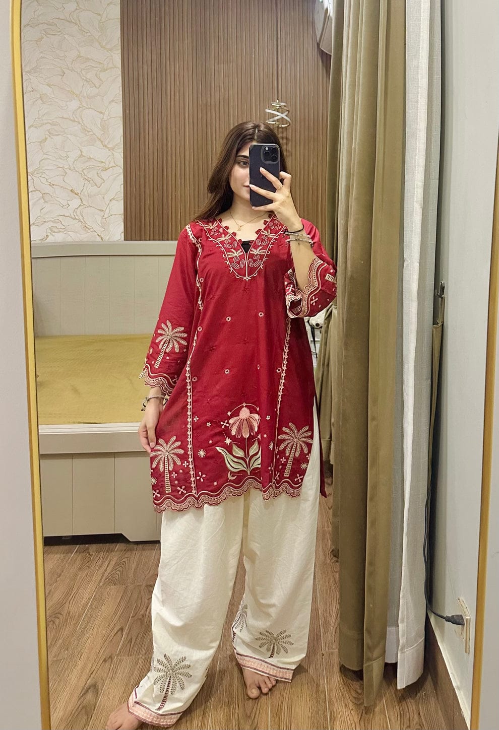 Saba Embroided farshi 2pc