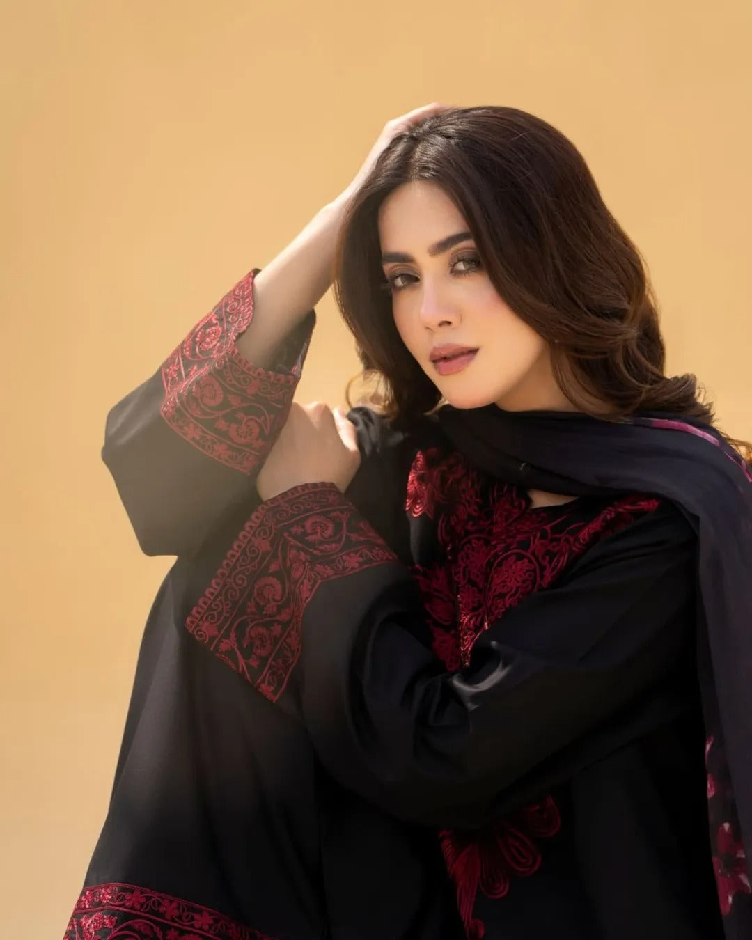 MAHI-NOOR EMBROIDERY 3pc