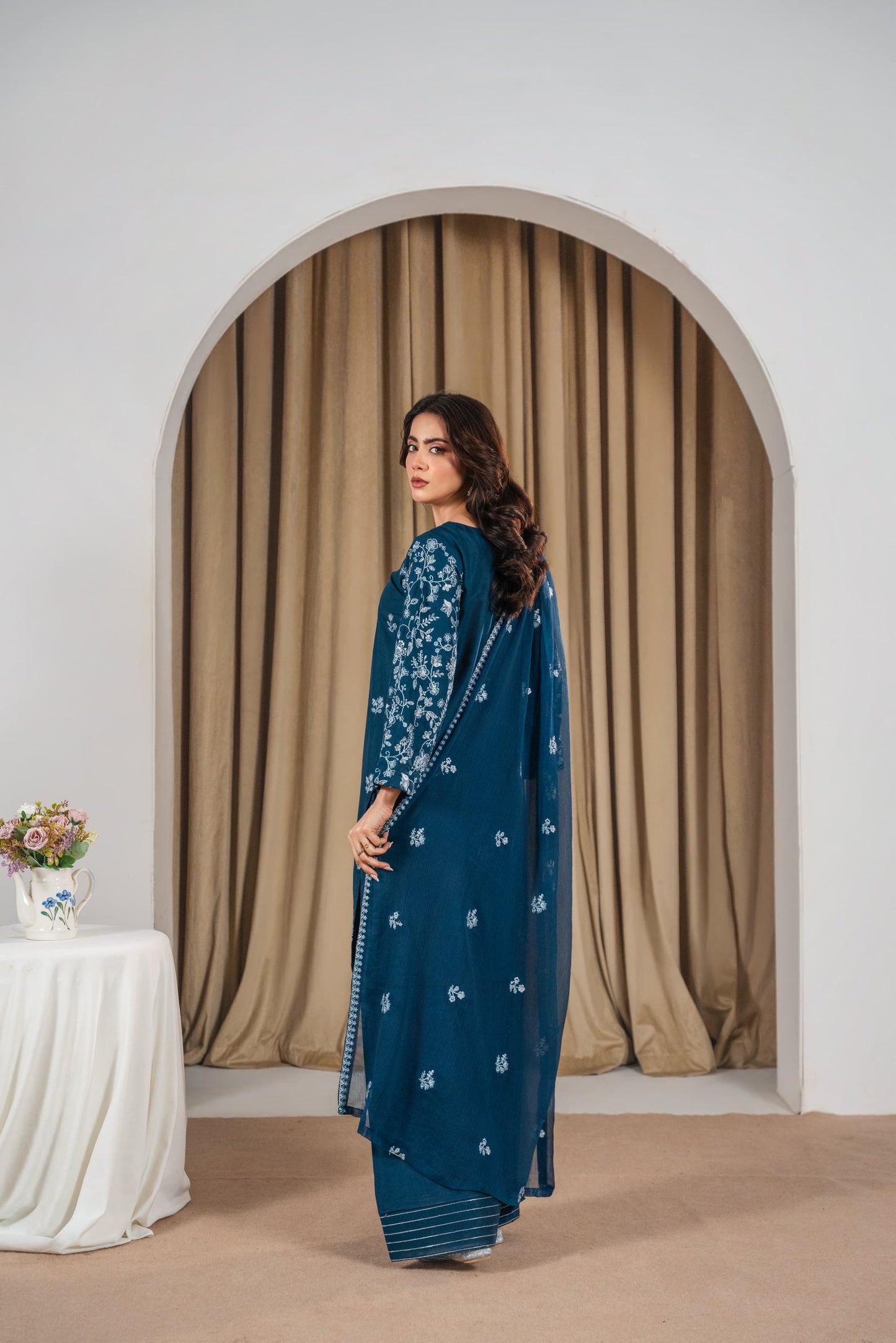 FARI EMBROIDERED 3PC (FARSHI)*