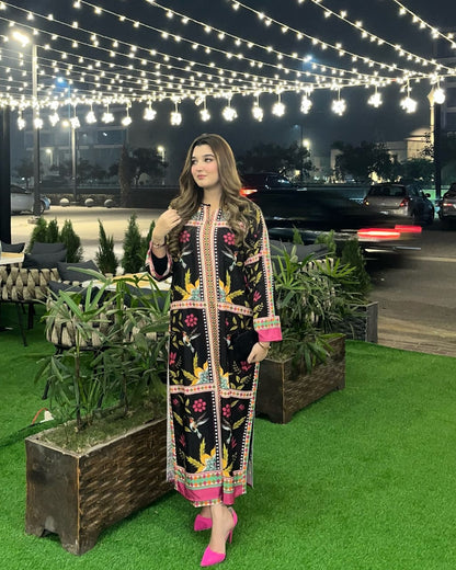 Gulbahar black 2 peice