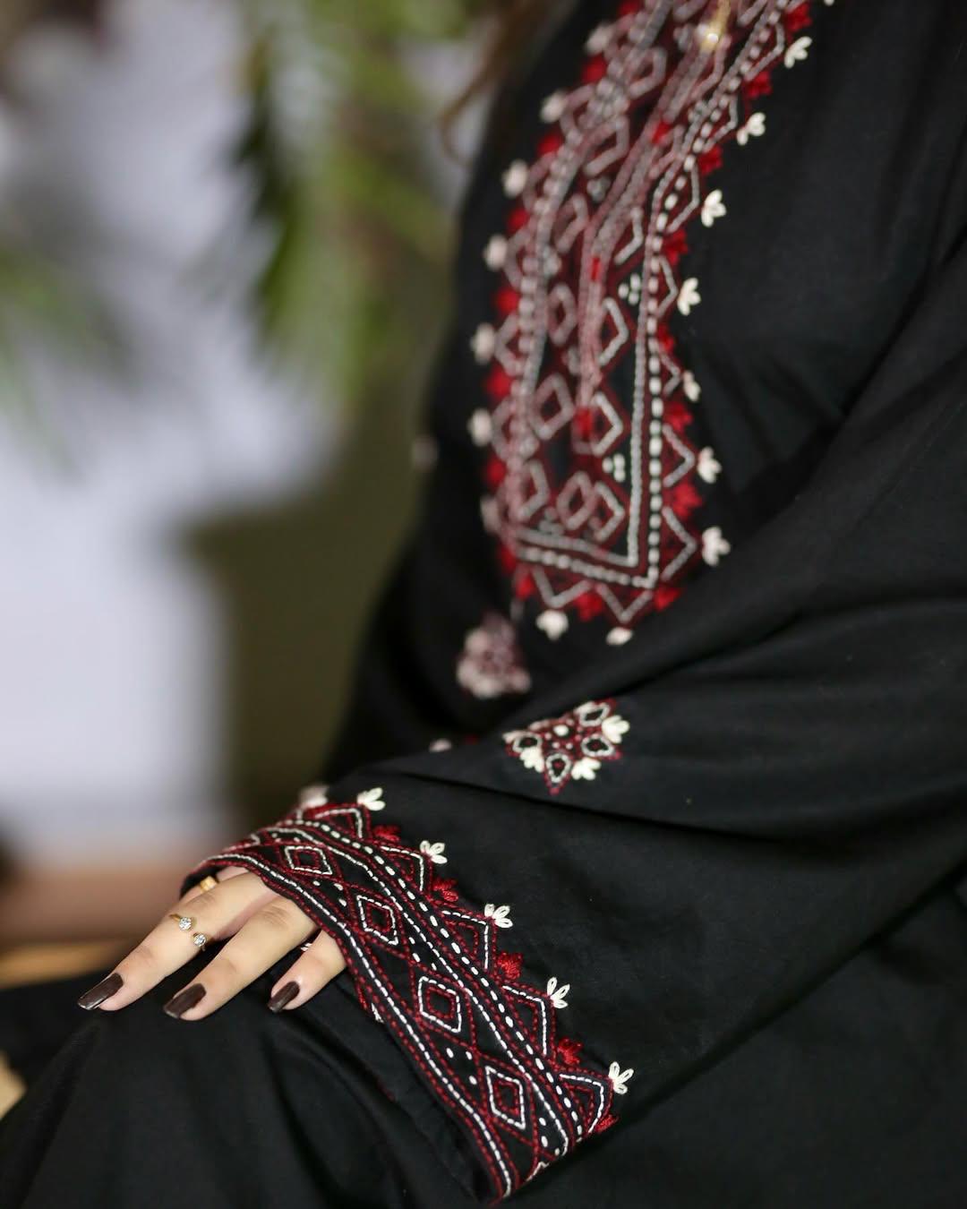 SINDHI EMB long length dress