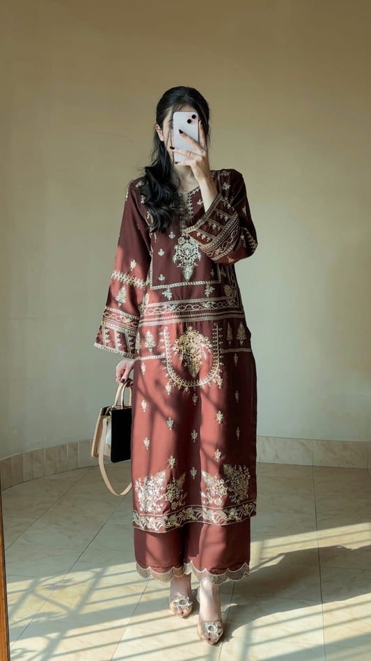 Libas Embroidery 2pc