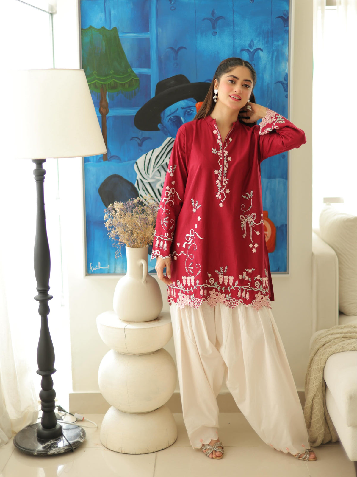 Naqsh embroidery 2pc