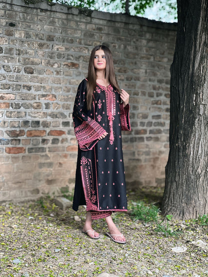 Ajal embroided dress