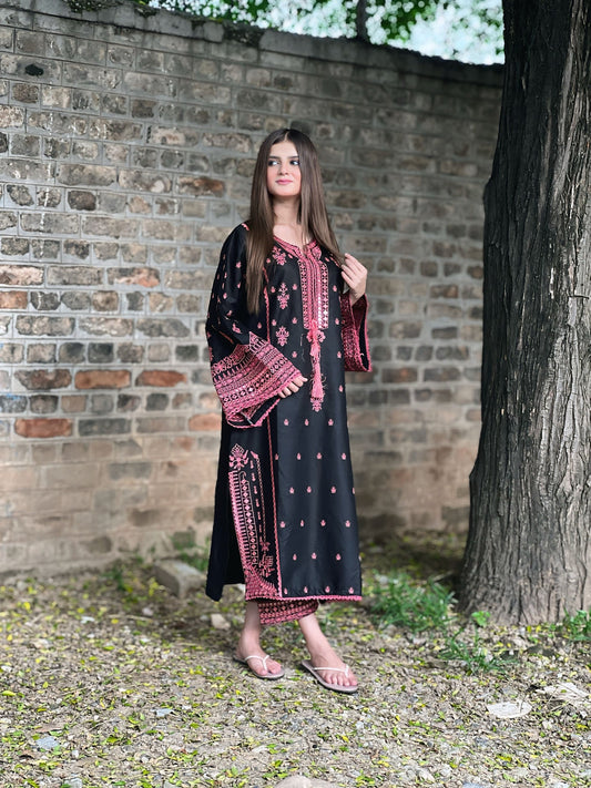 Ajal embroided dress