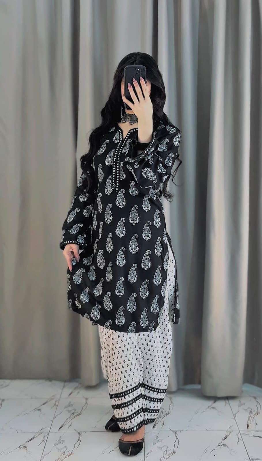 MAHR0 farshi shalwar suit