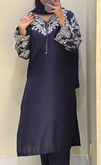 Ocean breeze embroided 2 peice