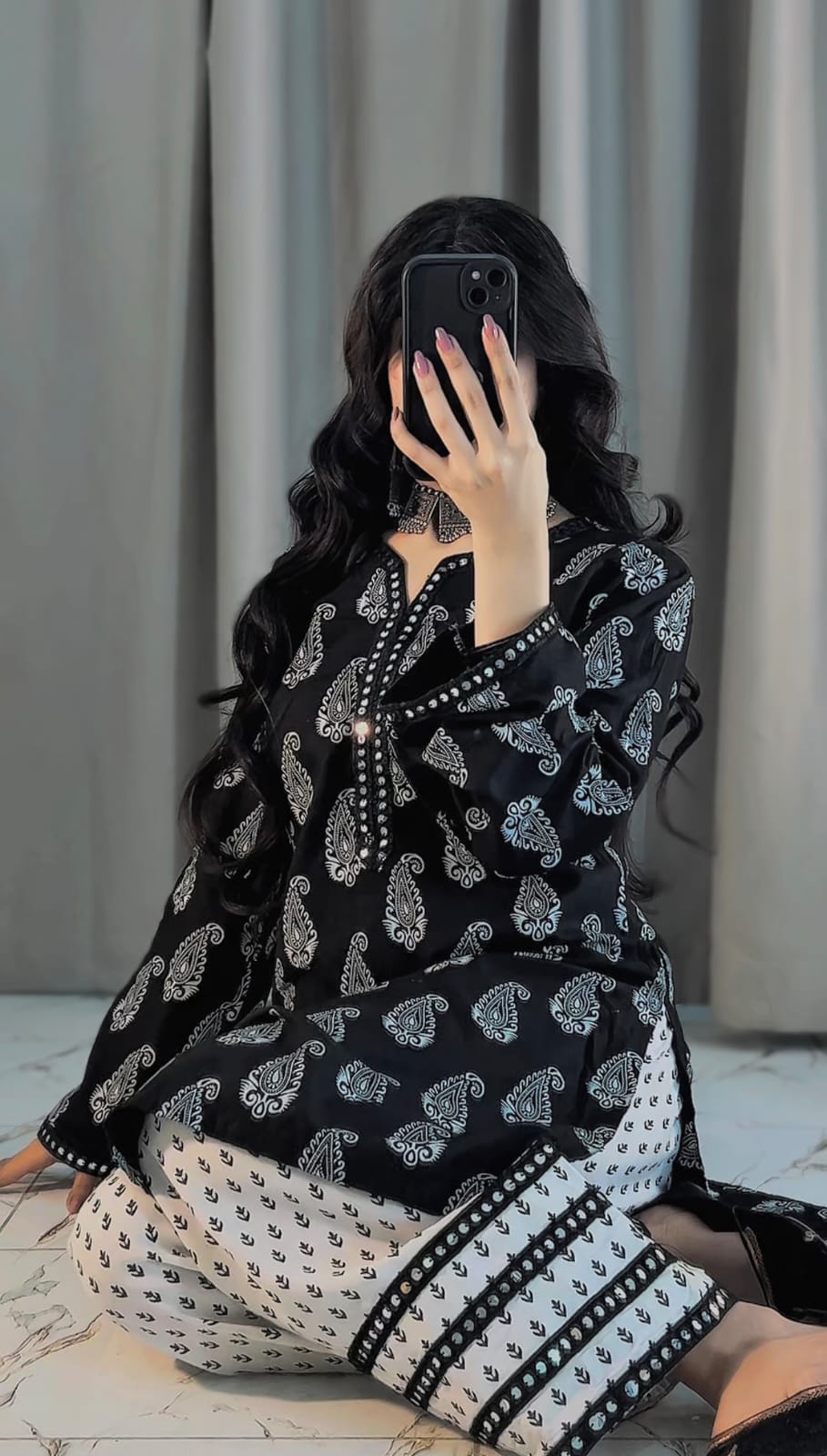 MAHR0 farshi shalwar suit