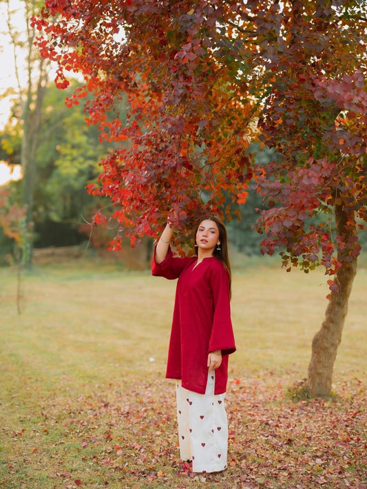 Dananeer 2 pc Red ♥️