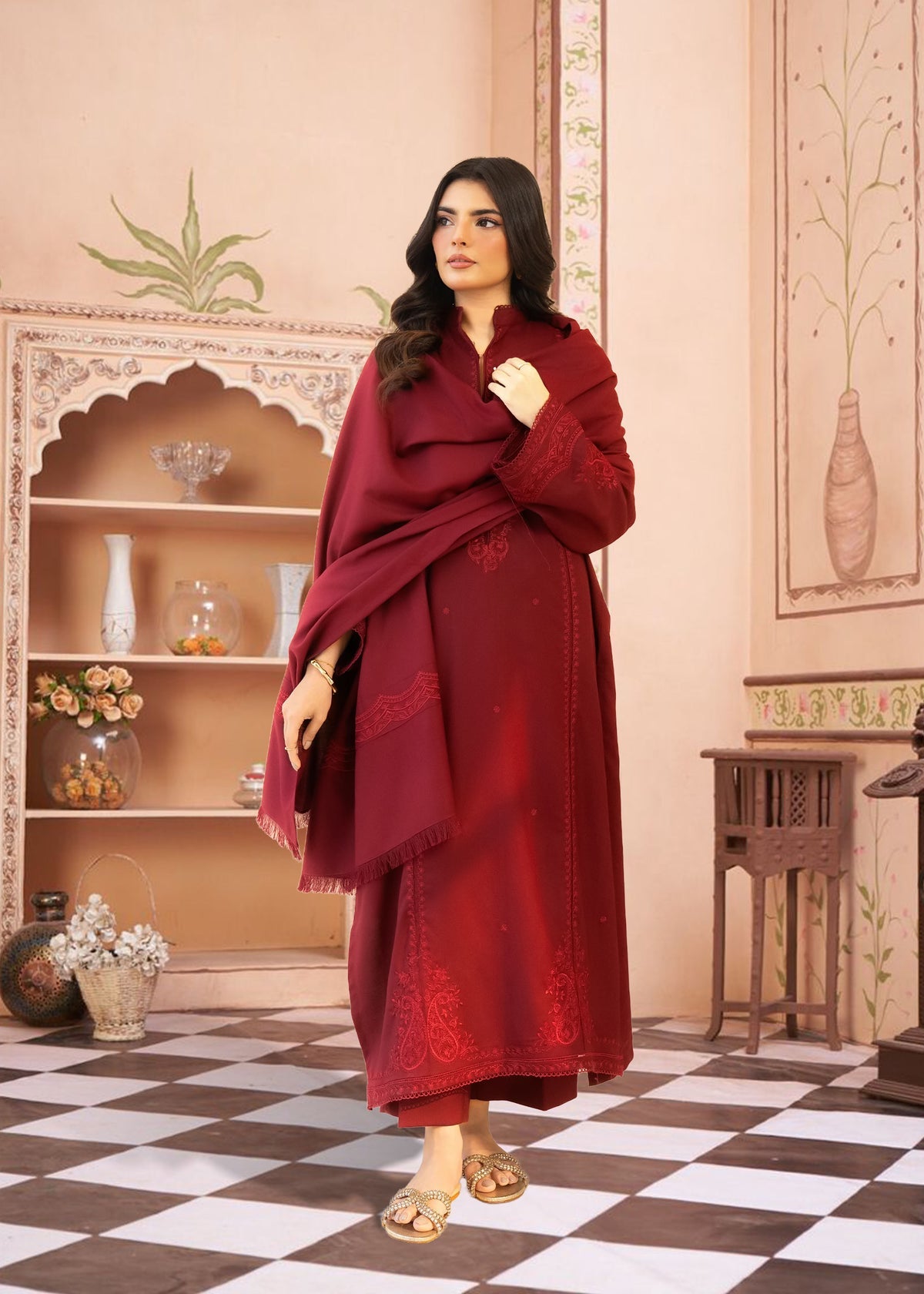 Mehroo 3 pec Dress