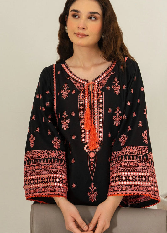 Adab embroidery 2 peice dress
