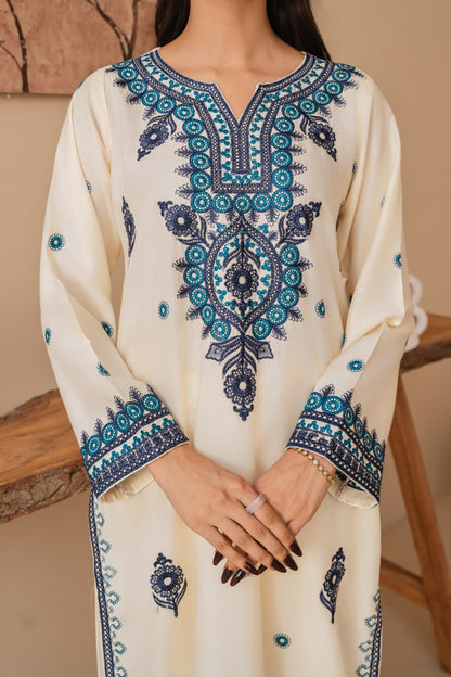 Noor elegance embroided 2 peice