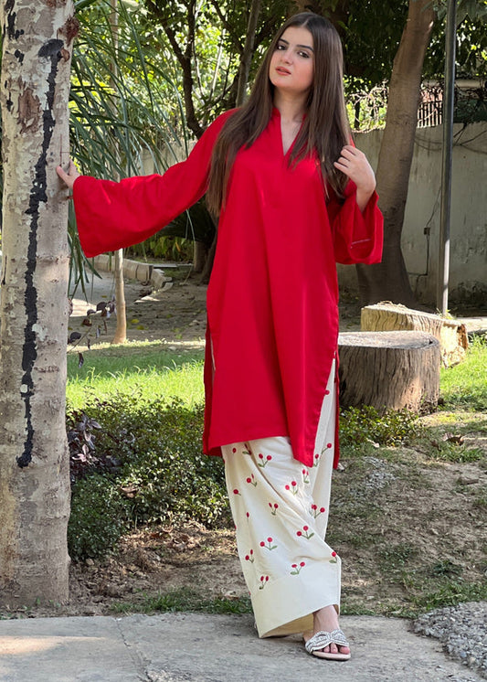 LAL Pari embroiderd 2pc