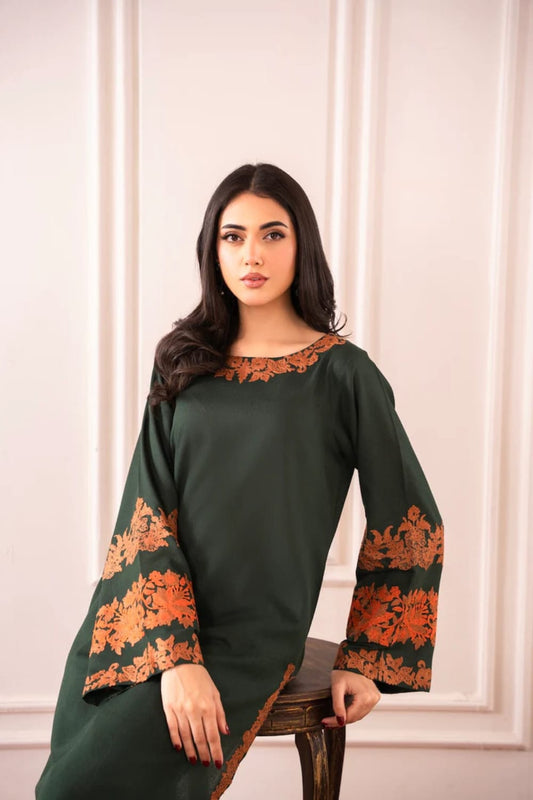 Omal embroidery dress