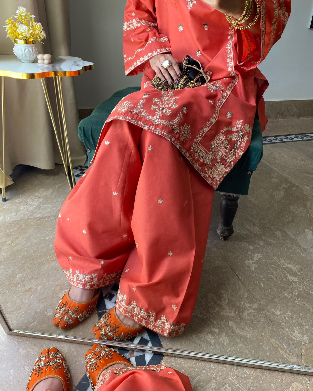 Janat Embroidery 2pc